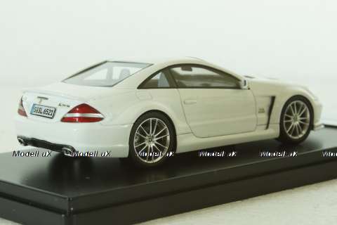 Mercedes SL65 AMG (R230) V12 BITURBO 2009  BLACK SERIES (white), ABSOLUTE HOT 1:43