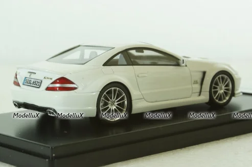 Mercedes SL65 AMG (R230) V12 BITURBO 2009  BLACK SERIES (white), ABSOLUTE HOT 1:43