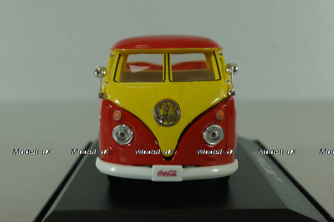 Volkswagen T1  Pickup "Coca-Cola" 1962, red, 442338, Motorcity 1:43