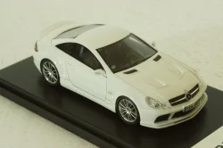 Mercedes SL65 AMG (R230) V12 BITURBO 2009  BLACK SERIES (white), ABSOLUTE HOT 1:43
