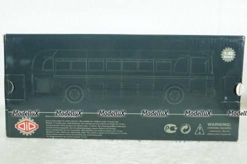 Зис-127, маршрут Рига - Ленинград, 112706,  DiP Models  1:43