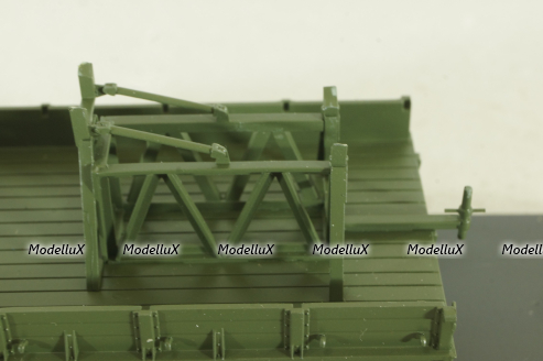 Зис-151 транспортер ракеты П-15, хаки, МБК 1:43