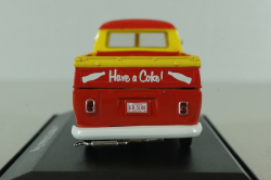 Volkswagen T1  Pickup "Coca-Cola" 1962, red, 442338, Motorcity 1:43