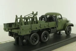 Зис-151 транспортер ракеты П-15, хаки, МБК 1:43
