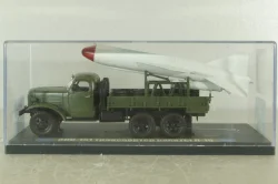 Зис-151 транспортер ракеты П-15, хаки, МБК 1:43