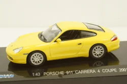 Porsche 911 Carrera 4 Coupe 2001, yellow, KDW 1:43