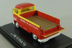 Volkswagen T1  Pickup "Coca-Cola" 1962, red, 442338, Motorcity 1:43