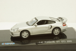 Porsche 911 GT2 2000, silver, KDW 1:43