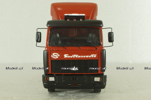 Маз-64226 тягач Совтрансавто, красный By.Volk 1:43