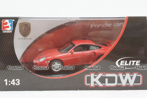 Porsche 911 GT2 2000, red, KDW 1:43