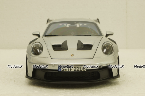 Porsche 911 GT3 RS 2022 GT, silver metallic, 187357, Norev 1:18