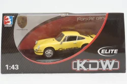 Porsche 911 Carrera RS 2,7 1973, yellow, KDW 1:4