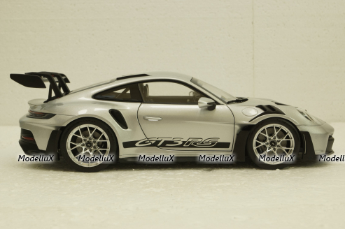 Porsche 911 GT3 RS 2022 GT, silver metallic, 187357, Norev 1:18