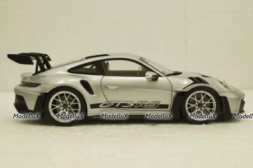 Porsche 911 GT3 RS 2022 GT, silver metallic, 187357, Norev 1:18