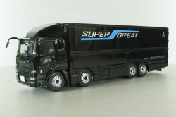 Mitsubishi Fuso Super Great FS 2017, black, Mitsubishi 1:43