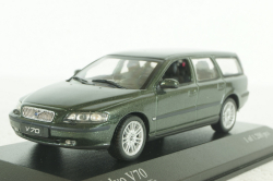 Volvo V70, 200, olive metallic, 430171212, Minichamps 1:43