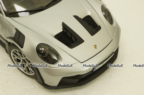 Porsche 911 GT3 RS 2022 GT, silver metallic, 187357, Norev 1:18