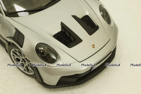 Porsche 911 GT3 RS 2022 GT, silver metallic, 187357, Norev 1:18