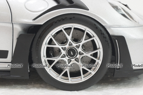 Porsche 911 GT3 RS 2022 GT, silver metallic, 187357, Norev 1:18