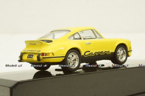 Porsche 911 Carrera RS 2,7 1973, yellow, KDW 1:4