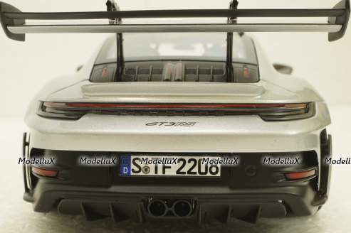 Porsche 911 GT3 RS 2022 GT, silver metallic, 187357, Norev 1:18