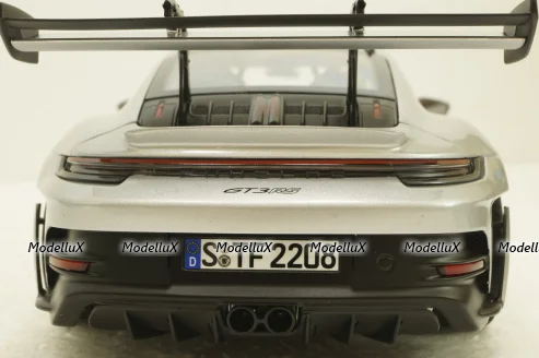Porsche 911 GT3 RS 2022 GT, silver metallic, 187357, Norev 1:18