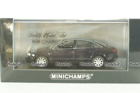 Audi A6 C5 , 2002, blue metallic, 430010201, Minichamps 1:43 