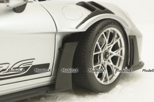 Porsche 911 GT3 RS 2022 GT, silver metallic, 187357, Norev 1:18