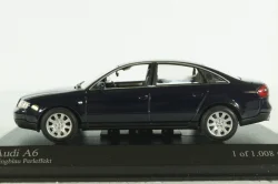 Audi A6 C5 , 2002, blue metallic, 430010201, Minichamps 1:43 
