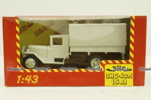 Зис-42М(5В) белый, Н600, Наш Автопром 1:43
