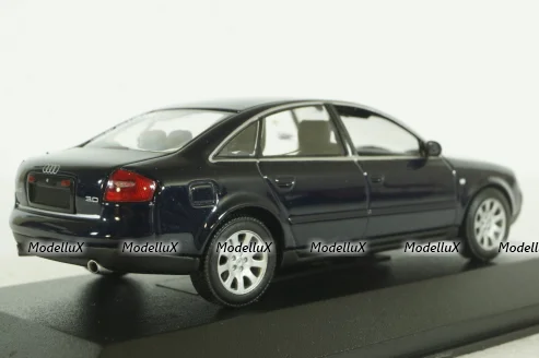 Audi A6 C5 , 2002, blue metallic, 430010201, Minichamps 1:43 