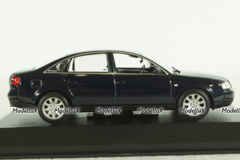 Audi A6 C5 , 2002, blue metallic, 430010201, Minichamps 1:43 