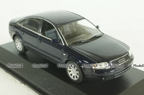 Audi A6 C5 , 2002, blue metallic, 430010201, Minichamps 1:43 