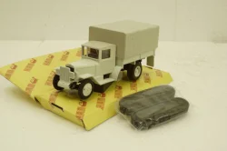 Зис-42М(5В) белый, гусеницы в комплекте, Н600, Наш Автопром 1:43 Уценка!