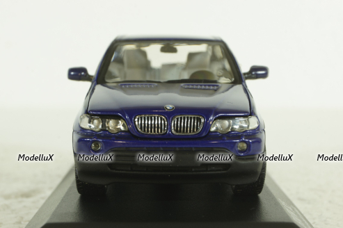 BMW X5 4.8I  E53 1999, purple metallic, 431028475, Minichamps 1:43 