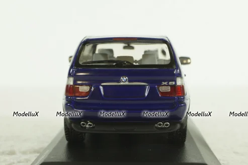 BMW X5 4.8I  E53 1999, purple metallic, 431028475, Minichamps 1:43 
