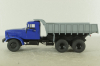 КрАЗ-256 Б1 самосвал синий/серый, Автоистория 1:43