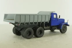 КрАЗ-256 Б1 самосвал синий/серый, Автоистория 1:43