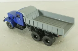КрАЗ-256 Б1 самосвал синий/серый, Автоистория 1:43