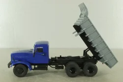 КрАЗ-256 Б1 самосвал синий/серый, Автоистория 1:43
