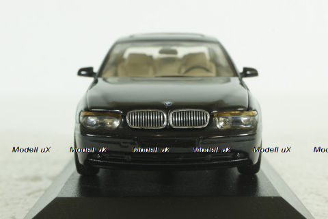 BMW 745I E65 2001, black metallic, 431020202, Minichamps 1:43 