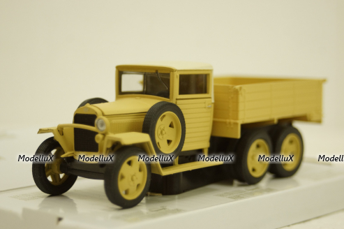 Газ-ААА 1943 бежевый, полуторка, Наш Автопром 1:43