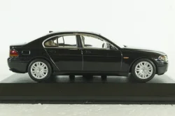 BMW 745I E65 2001, black metallic, 431020202, Minichamps 1:43 