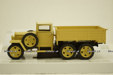 Газ-ААА 1943 бежевый, полуторка, Наш Автопром 1:43