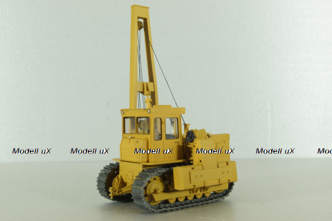 ТГ-124 трубоукладчик на базе Т-130 1980, охра, Трэкс 1:43