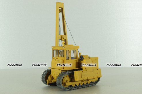 ТГ-124 трубоукладчик на базе Т-130 1980, охра, Трэкс 1:43