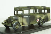 Зис-8 медицинский, камуфляж, Miniclassic 1:43