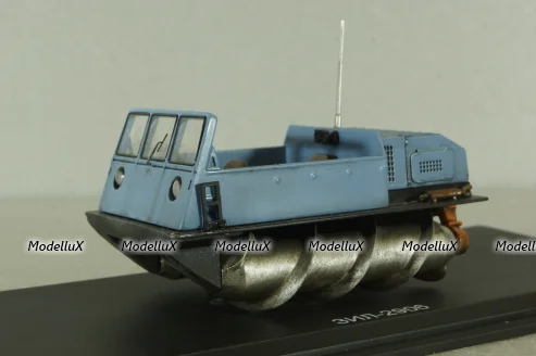ЗИЛ 2906 Шнековый снегоболотоход со следами эксплуатации, 0102MP, Model Pro 1:43