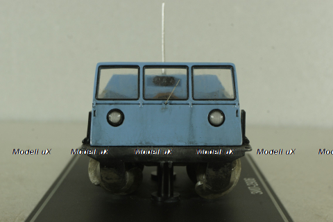 ЗИЛ 2906 Шнековый снегоболотоход со следами эксплуатации, 0102MP, Model Pro 1:43