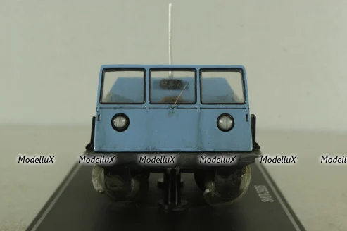 ЗИЛ 2906 Шнековый снегоболотоход со следами эксплуатации, 0102MP, Model Pro 1:43
